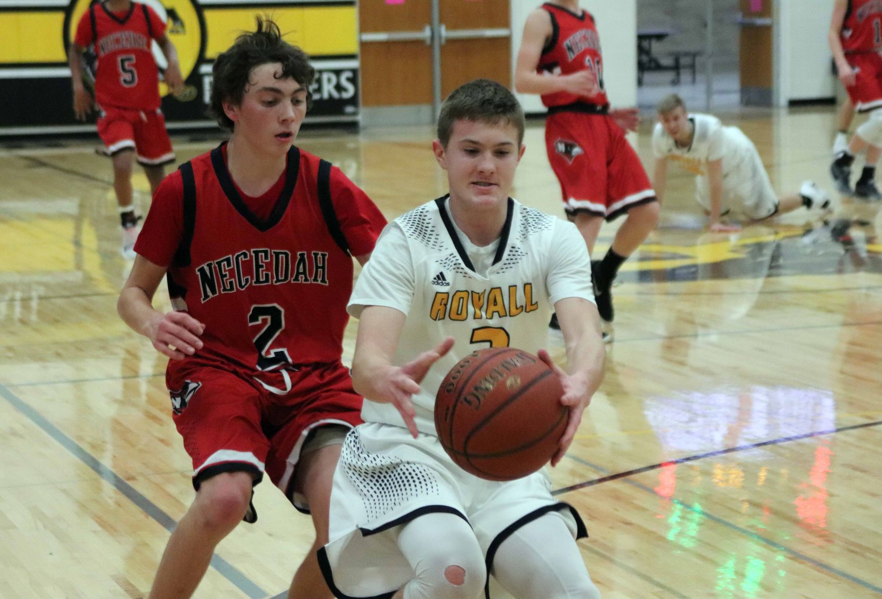 Necedah at Royall boys basketball (12/20/18)